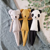 3-in-1 Teddybear, Koala & Panda doll PDF sewing pattern tutorial
