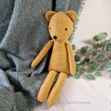 3-in-1 Teddybear, Koala & Panda doll PDF sewing pattern tutorial