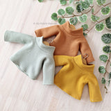 Doll clothes Autumn set, PDF sewing pattern bundle