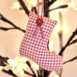 Easy Stuffed Christmas Ornaments sewing pattern tutorial Heart, Stocking, Star, Tree, Candy Cane, Bell.