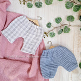 Doll shorts PDF sewing pattern tutorial