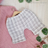 Doll shorts PDF sewing pattern tutorial