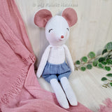 Doll shorts PDF sewing pattern tutorial