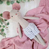 Doll shorts PDF sewing pattern tutorial