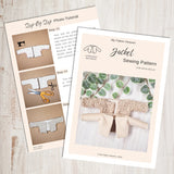 Dolls lined jacket sewing pattern & photo tutorial