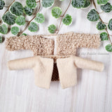 Dolls lined jacket sewing pattern & photo tutorial