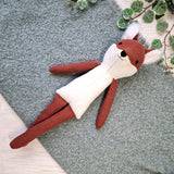 Fox or vixen doll PDF sewing pattern tutorial