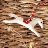 Felt Horse, Pony Christmas Ornament sewing pattern and photo tutorial
