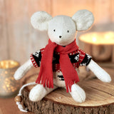 Huggable mouse, rat nursery sewing pattern and photo tutorial