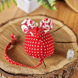 Mouse pincushion easy sewing pattern and photo tutorial