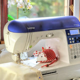 Mouse pincushion easy sewing pattern and photo tutorial