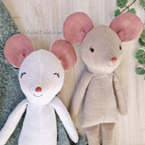 Mouse doll and clothes PDF sewing pattern & photo tutorial