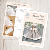 Doll clothes Autumn set, PDF sewing pattern bundle