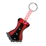 Felt Corset ornament pattern and tutorial