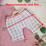 Doll clothes Summer set, PDF sewing pattern bundle