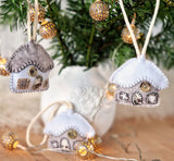 Cottage ornament sewing pattern tutorial