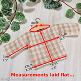 Doll's T shirt top PDF sewing pattern tutorial