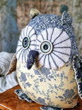 Easy Owl sewing pattern and photo tutorial