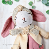 Doll Winter Accessories scarf, mittens, shoes & headband PDF sewing pattern tutorial