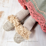 Doll Winter Accessories scarf, mittens, shoes & headband PDF sewing pattern tutorial