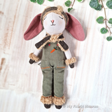 Doll Winter Accessories scarf, mittens, shoes & headband PDF sewing pattern tutorial