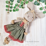 Doll Winter Accessories scarf, mittens, shoes & headband PDF sewing pattern tutorial