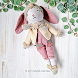 Doll Winter Accessories scarf, mittens, shoes & headband PDF sewing pattern tutorial