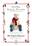Polar bear sewing pattern tutorial