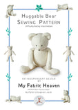 Huggable bear sewing pattern tutorial