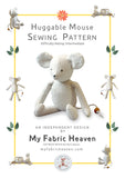 Huggable mouse, rat nursery sewing pattern and photo tutorial