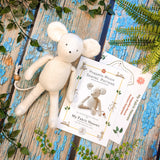 Huggable mouse, rat nursery sewing pattern and photo tutorial