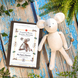 Huggable mouse, rat nursery sewing pattern and photo tutorial