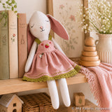 Doll pinafore dress PDF sewing pattern tutorial