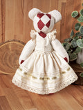 Patchwork memory bear and dress sewing pattern & tutorial
