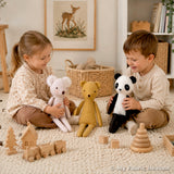 3-in-1 Teddybear, Koala & Panda doll with clothes PDF sewing pattern tutorial