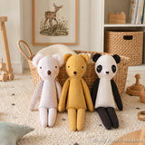 3-in-1 Teddybear, Koala & Panda doll PDF sewing pattern tutorial