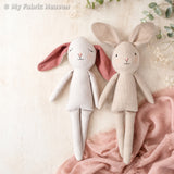 Bunny doll 2 in 1 PDF sewing pattern tutorial