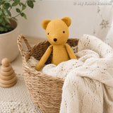 3-in-1 Teddybear, Koala & Panda doll PDF sewing pattern tutorial