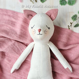 Cat doll PDF sewing pattern tutorial