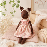 Cat doll PDF sewing pattern tutorial