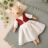 Deer doll and clothes PDF sewing pattern tutorial