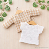 Doll clothes Summer set, PDF sewing pattern bundle