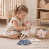 Doll clothes Summer set, PDF sewing pattern bundle