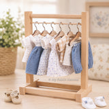 Doll clothes Summer set, PDF sewing pattern bundle