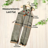 Doll overall dungarees PDF sewing pattern tutorial