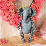 Denim Elephant sewing pattern and photo tutorial
