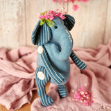 Elephant sewing pattern and tutorial