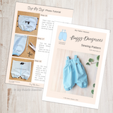 Doll clothes Summer bundle, PDF sewing patterns
