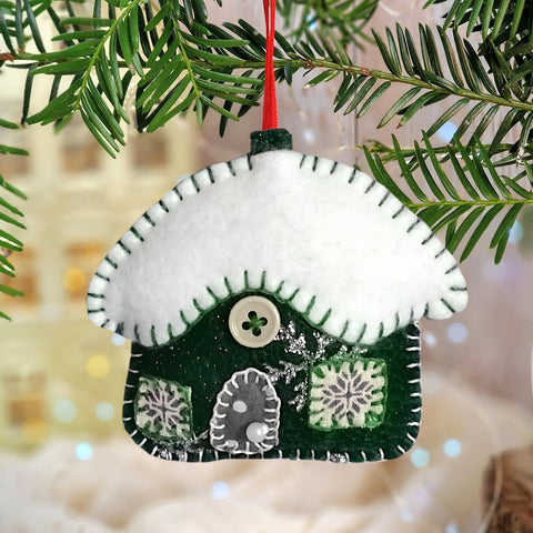 Cottage ornament sewing pattern tutorial