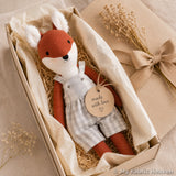 Fox doll and clothes PDF sewing pattern tutorial